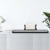 61 Key Keyboard Piano, Protable Electric Semi-Weighted Piano Keyboard for Beginner/Professional, With Power Supply, Built In Speakers, Pedal - 2 of 4