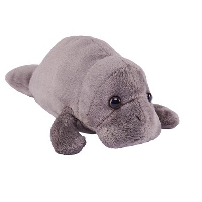Wild Republic Pocketkins Eco Manatee Stuffed Animal, 5 Inches