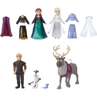 Disney Frozen Fashions &#38; Friends Set with 3 Dolls, 4 Friend Figures and 4 Fashions (Target Exclusive)