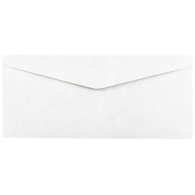 JAM Paper #10 Business Tyvek Tear-Proof Envelopes 4.125" x 9.5" White 2131077C