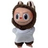 Doll Clothes Superstore Denim Shorts with White T-Shirt & High-Top Sneakers for 17.5 cm Labubu Dolls - 3 of 4