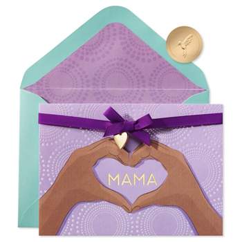 Mother's Day Card Hands in Heart - PAPYRUS