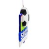 Polarx 3.5 Inch Soccer Shield Christmas Tree Ornament , Christmas Decor Ball Field Soccer (1PC) - 4 of 4