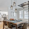 LNC Meubelkunst 1-Lights 9" Modern Cylinder Mini Pendant Lightss,Black and Polished Gold - 4 of 4