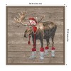 Amanti Art 22"x22" Warm in the Wilderness Moose by Tara Reed Framed Canvas Wall Art - 4 of 4
