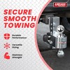 Aluma-Tow 2 5/16 Inch Powder Coated Corrosion Proof Hitch Ball Replacement with Gross Trailer Weight Rating of 12,000 Pounds, Chrome Plated Steel - 2 of 4