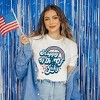 Simply Sage Market Women's Happy 4th Of July Rainbow Short Sleeve Graphic Tee - 2 of 4