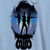 Harry Potter Men's The Golden Trio Long Sleeve Graphic Cotton Sweatshirt Hoodie - Light Blue XXL - 2 of 3