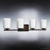 Urban Ambiance Luxury Contemporary Bath Vanity Light,  7.75"H x 33.875"W,  Olde Bronze Finish, UHP3191 - 3 of 4