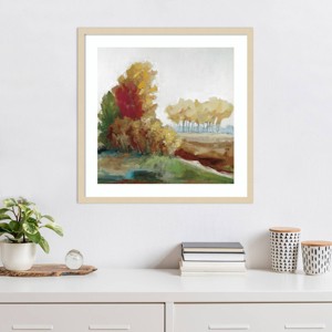 Amanti Art Autumn Colors by Jacqueline Ellens Wood Framed Wall Art Print - 1 of 4