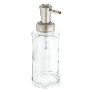 LunaLulinlk Glass Foaming Soap Pump, 3" x 3" x 8.3", 12 oz, Clear - 1 of 3