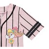 Ladies Looney Tunes Baseball Jersey - Lola Bunny, Tweety, Bugs and Taz Mesh Button Down Baseball Jersey - 4 of 4