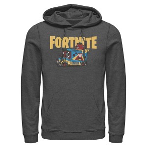 Mens Fortnite Uncle Pete's Pizza Pit Lightweight Hoodie - 1 of 4