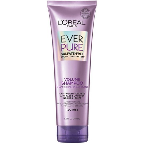 L'oreal Paris Everpure Sulfate Free Volume Shampoo - 8.5 Fl Oz : Target