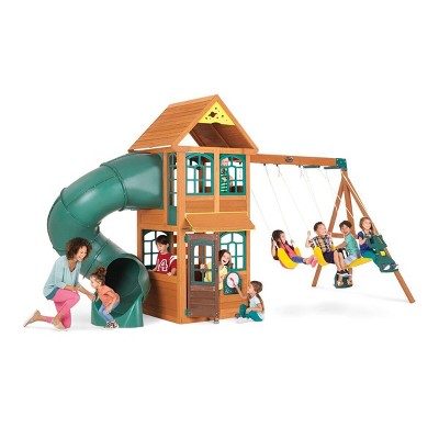 target wooden swing sets