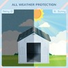 UbMelt Dog House Durable Waterproof Outdoor Dog Kennel Large Dog House Pet Shelter Cage for Winter - 3 of 4