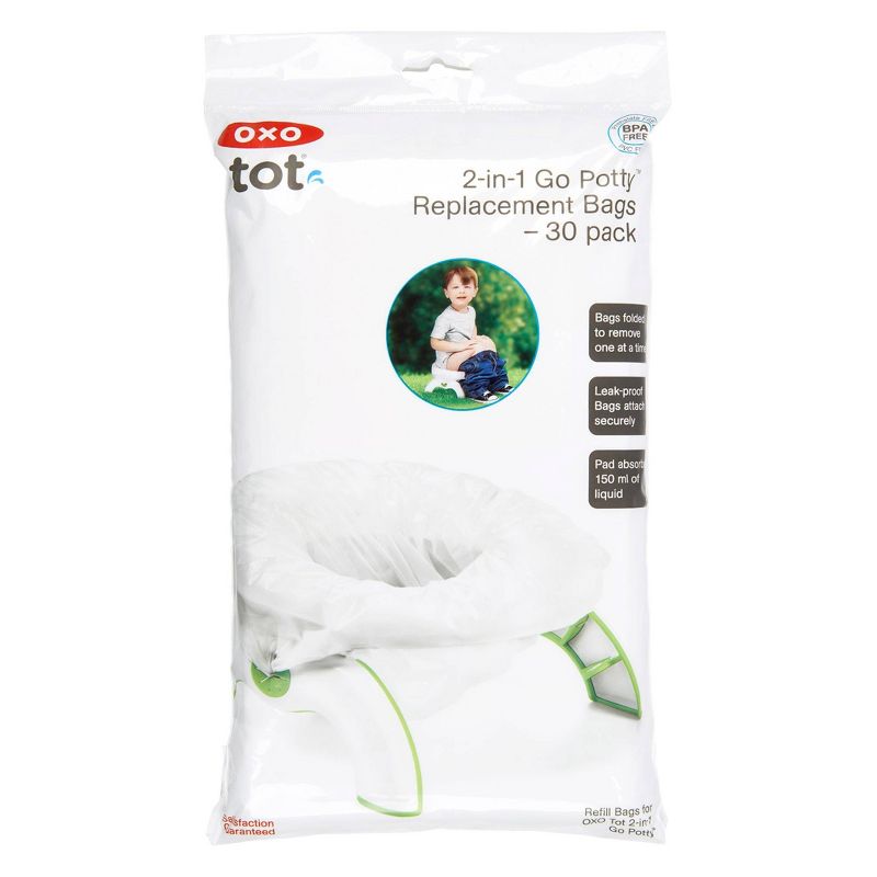 OXO Tot Go Potty Replacement Bags - 30pk, 1 of 3