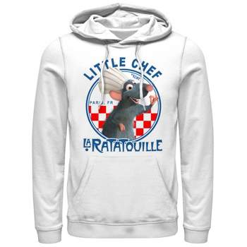 Men's Ratatouille Little Chef Remy Circle Pull Over Hoodie