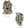 Darware Resin Medusa Head Planter, Garden Decor Statue Flower Pot - 3 of 4