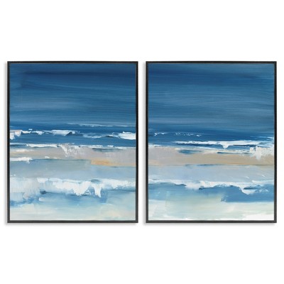 Stupell Industries Crashing Beach Wave Shore, 24" x 30"