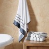 Isla Jade Oversized Cotton Stripe Beach Towel Stone Blue/Clay - 3 of 4