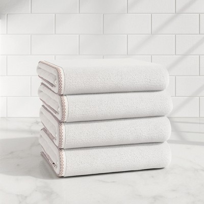 Boho Border Cotton Quick-Dry Towel Set - Great Bay Home