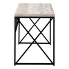 Vynxaria Modern Beige Computer Desk Contemporary Workspace for Home Office Laptop - 2 of 4