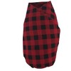 Touched by Nature Baby Boy Organic Cotton Swaddle Blanket and Headband or Cap, Buffalo Plaid, One Size - 3 of 4