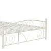 ueen Size Unique Flower Sturdy System Metal Bed Frame - 4 of 4