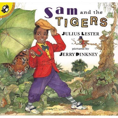 Sam and the Tigers - (Picture Puffin Books) by  Julius Lester (Paperback)