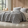 3 PCS Full/Queen Coverlet Set - 2 of 4