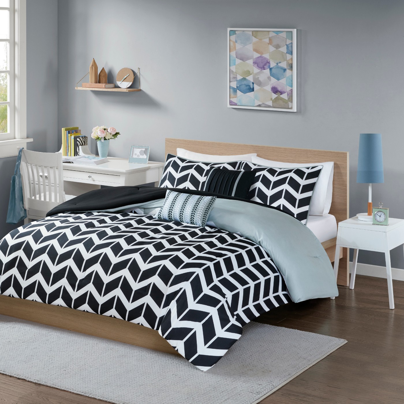 Chevron Darcy Comforter Set - image 1 of 8