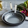 GreenPan Chatham 2pk (8" and 10") Hard Anodized Healthy Ceramic Nonstick Frying Pan Set - 2 of 4