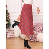 BLISSFUL STEP Square Buckle Chunky Heels Pointed Toe Ankle Boots for Women - 3 of 4
