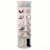 FURNIinspire Shoe Racks Rotating Shoe Rack Tower, 6 Tier Spinning Free Standing Shoe Organizer for Living Room Entryway, White, 23.62"*23.62"*72.44" - 2 of 4