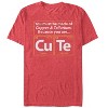 Men's Lost Gods Valentine's Day Periodic Table T-Shirt - 2 of 4