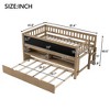 NicBex Twin Size Loft Bed with Chalkboard & Movable Shelves,Space-Saving Pine/Solid Wood Bunk Bed with Ladder,Low Loft Beds for Kids,Teens - 3 of 4