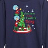 Boys' - The Cat in the Hat - Christmas Is A Family Thing Long Sleeve Graphic T-Shirt - 2 of 4