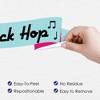 Big Dot of Happiness 50’s Sock Hop - Peel and Stick 1950s Rock N Roll Party Decoration - Wall Decals Backdrop - 3 of 4
