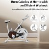 Sevobal Treadmills Home Exercise Bikes, Adjustable Professional Exercise Bikes, Indoor Workout Fitness Bike for Gym, White, 42"*41.6"*21.6" - 4 of 4