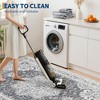 Modern Washable Area Rug for Living Room, Vintage Floor Rug with Non Slip Backing, Low Pile Stain Resistant Carpet for Dorm - 2 of 4