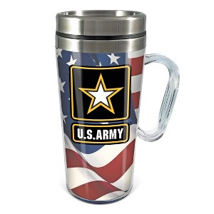 Collections Etc Military Branch Stainless Steel Insulated Travel Mug - 1 of 3
