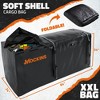 Mockins 40 Cu Ft. Black Waterproof Carrier Bag (84"x24"x34") with Buckle Straps, Lock & Carry Bag, Black - 4 of 4