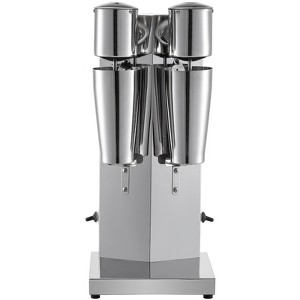 VEVOR Milkshake Maker Kit, Stainless Steel Electric Milkshake Maker, 180W Milkshake Machine, Double Head Classic Milkshake Maker, Silver - 1 of 4