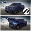 Unique Bargains Pickup Truck Car Cover for Toyota Tacoma Crew Cab Pickup 4-Door 2005-2021 with Driver Door Zipper  228"x74.8"x73" - 3 of 4