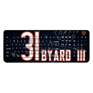 NFL Chicago Bears Players Game Tactic Wireless USB Keyboard - 1 of 4