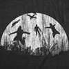 Womens Funny T Shirts Moon Skydivers Novelty Graphic Tee For Ladies - Crazy Dog Women's T Shirt - image 2 of 4