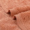 Unique Bargains Hotel Spa Bathroom Highly Absorbent Quick Drying Solid Cotton Washcloths 6 Packs - 4 of 4