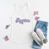 Simply Sage Market Women's Grunge America Cursive Graphic Racerback Tank - 2 of 2