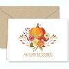Paper Frenzy Autumn Blessings Thank You Note Cards and Envelopes - 25 pack - 3 of 4